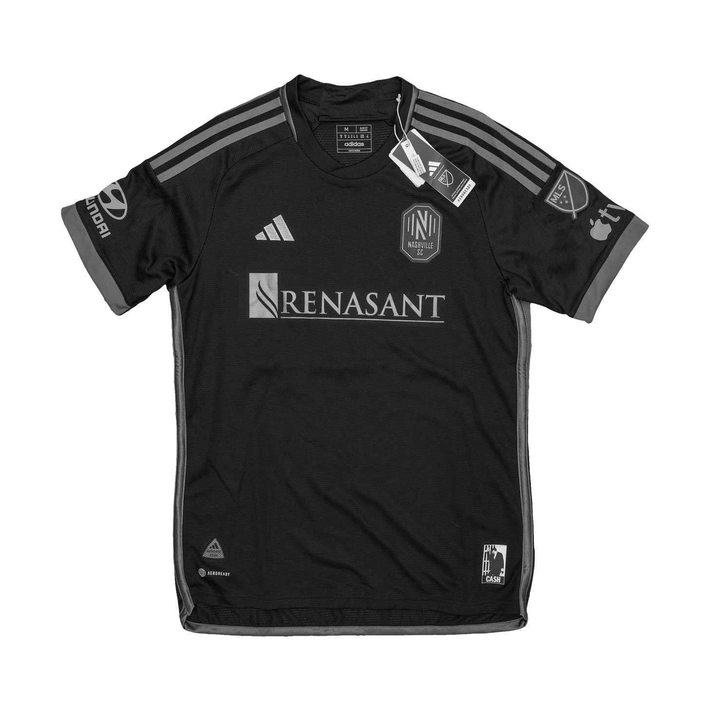 Nashville SC - Black Soccer Jersey - Signed