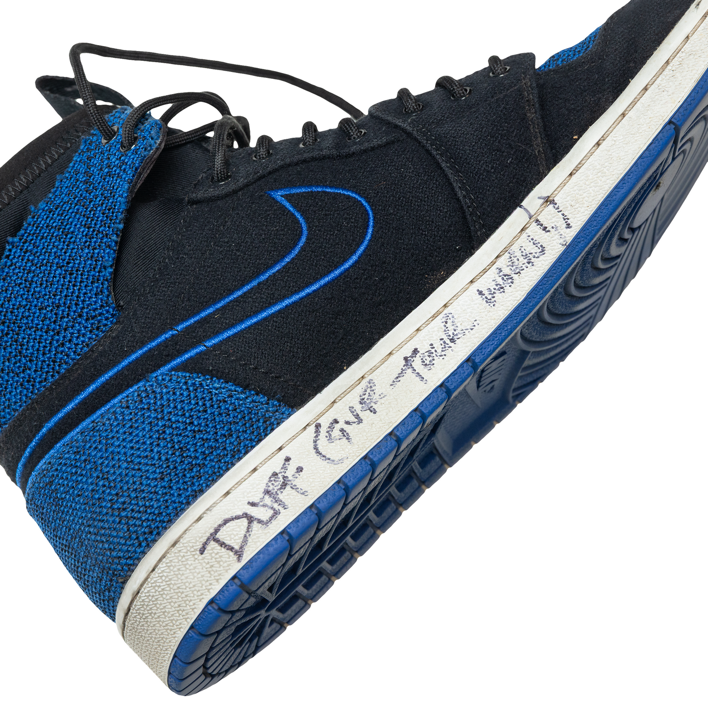 Blue Nikes Size 11 - Stage Worn - Signed