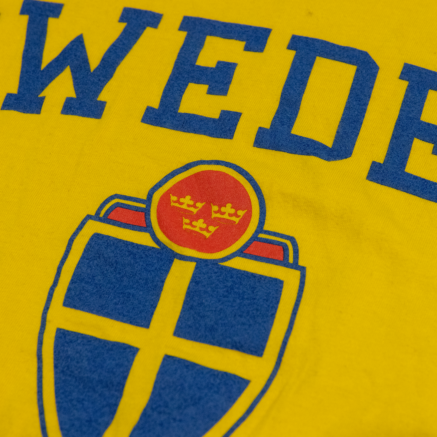 Yellow "Sweden" Tee