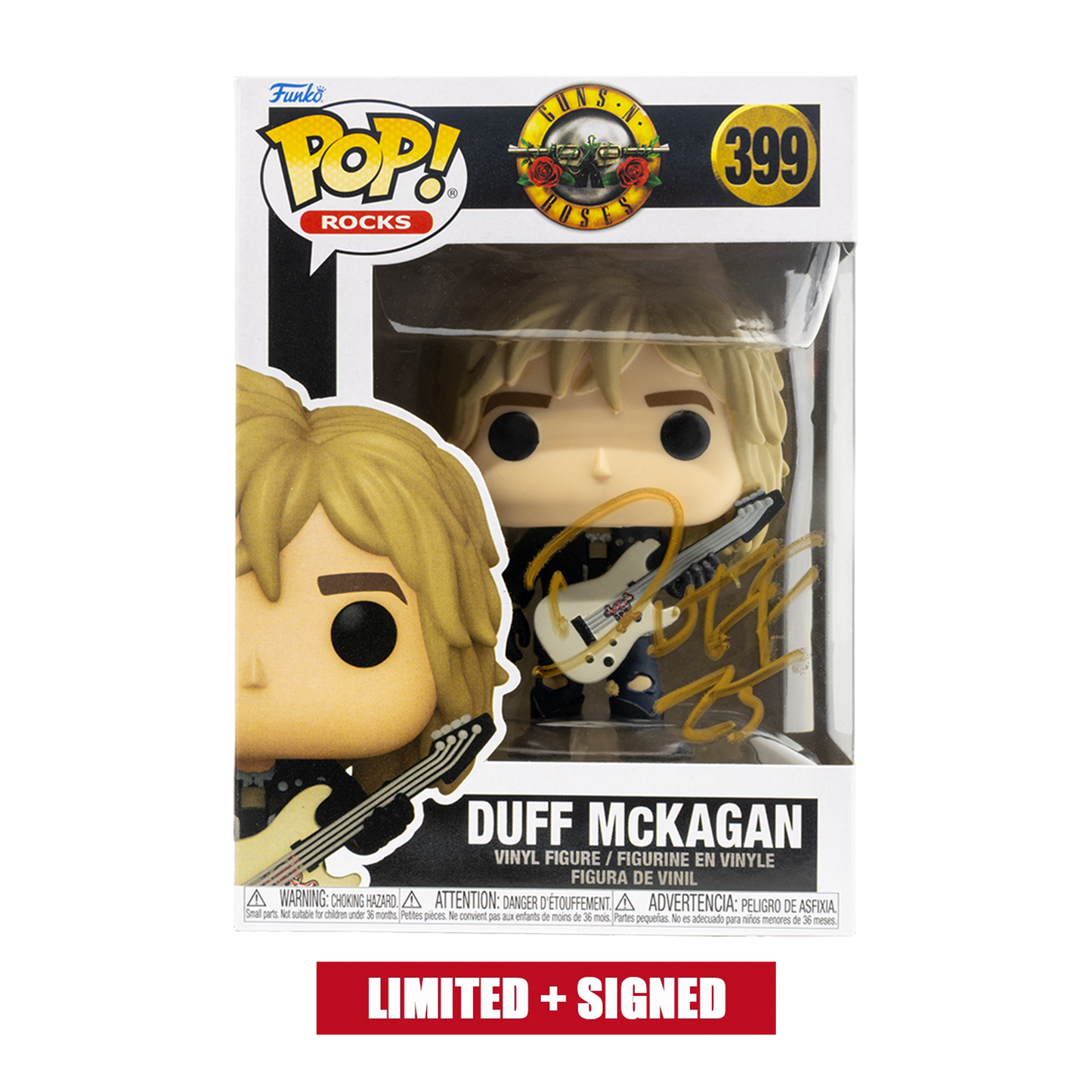 Duff McKagan POP! Funko® | SIGNED