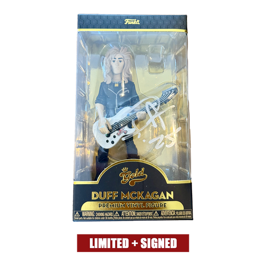 Premium Gold Duff McKagan POP! Funko® | SIGNED