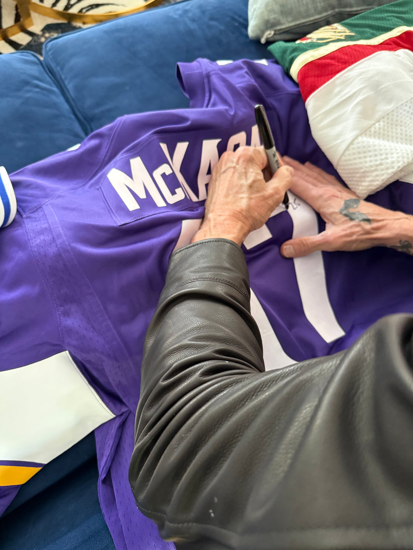 NFL Vikings Jersey - Signed