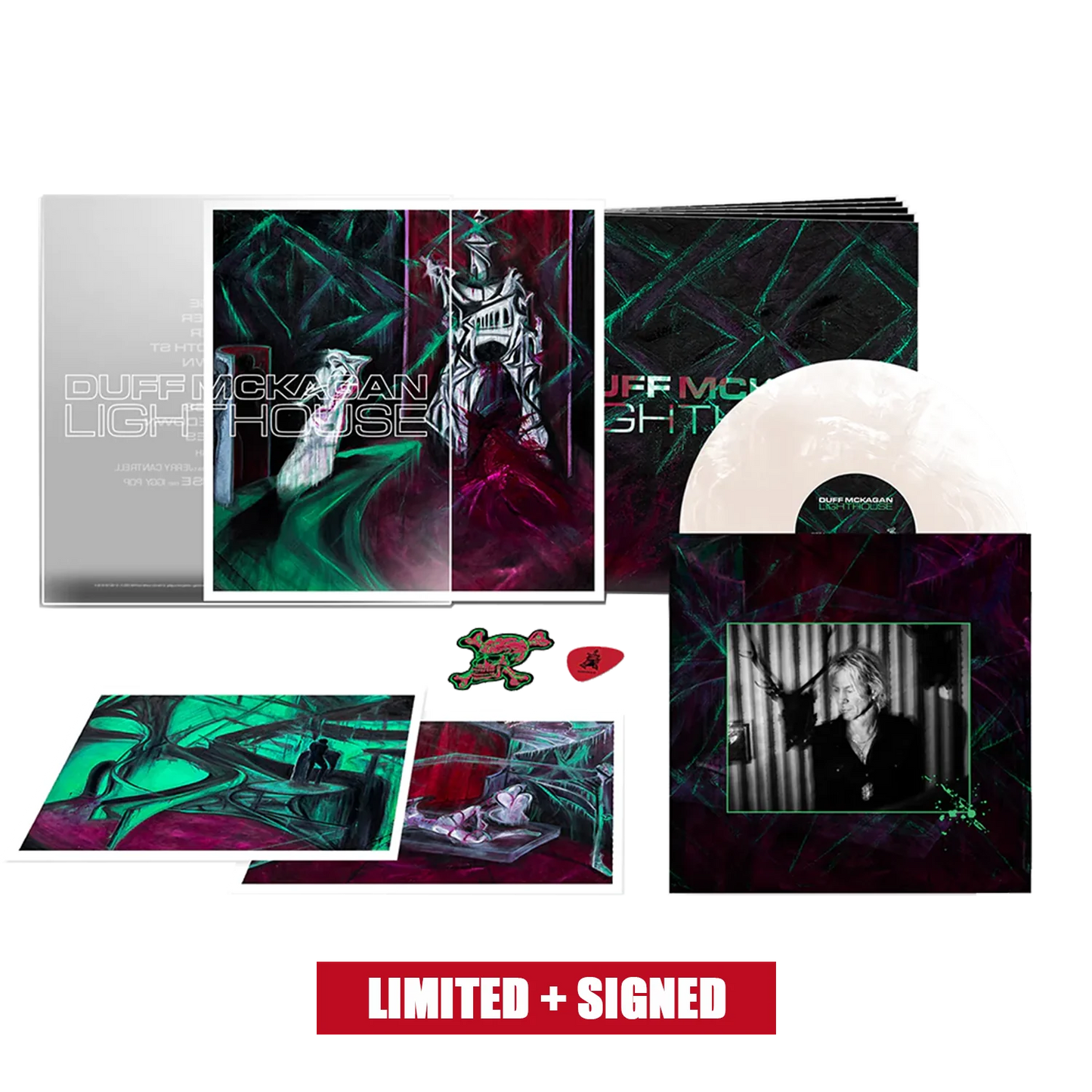 LIGHTHOUSE (SIGNED DELUXE MILKY WHITE VINYL LP)