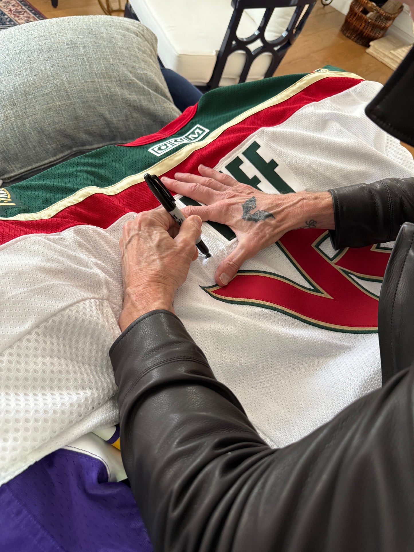 NHL Minnesota Jersey - Signed