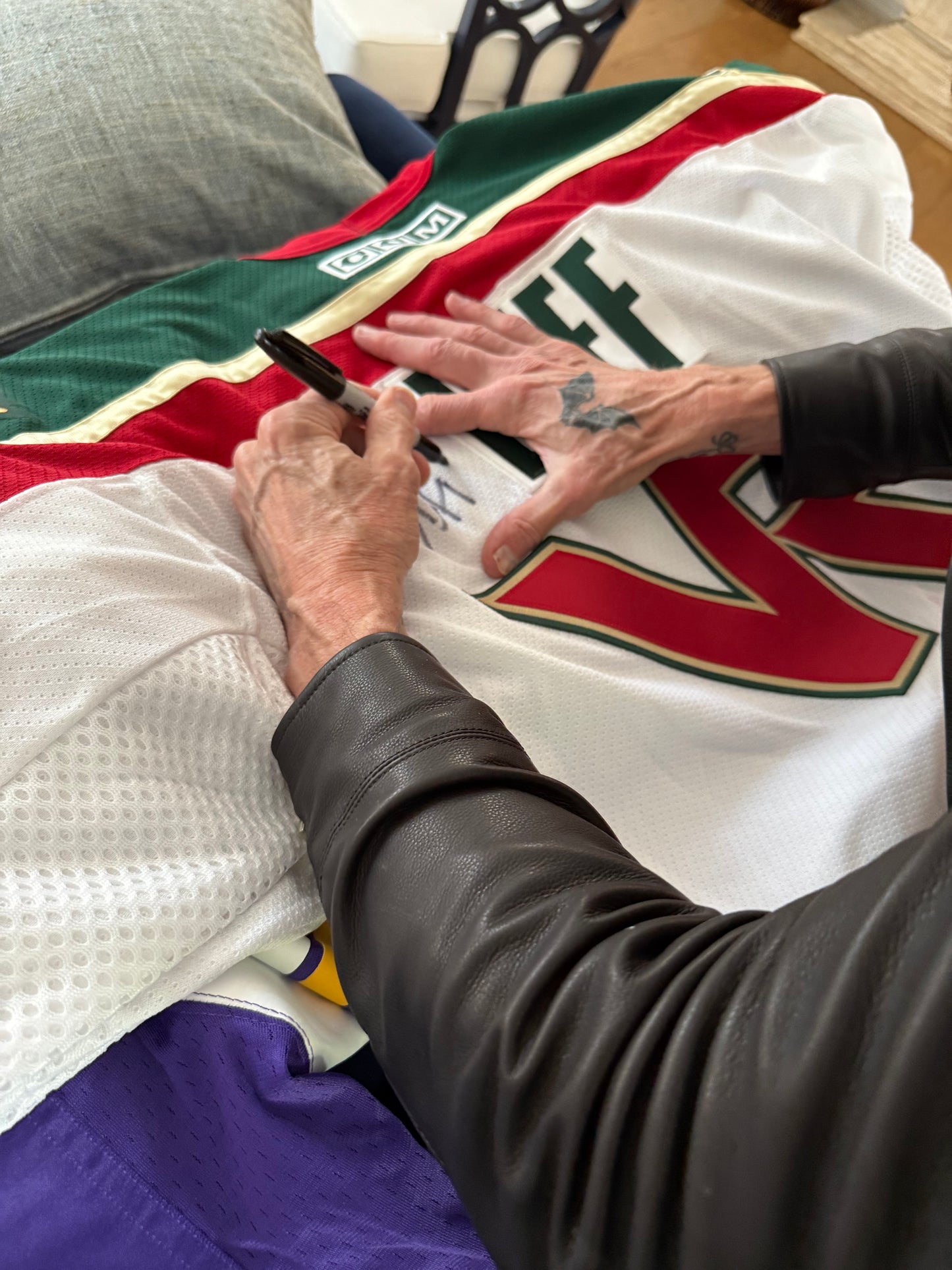 NHL Minnesota Jersey - Signed